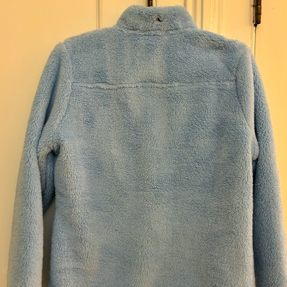 Vineyard Vines Fuzzy Classic Pullover Size Small in Jake Blue - Picture 2 of 2